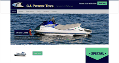 Desktop Screenshot of capowertoys.com