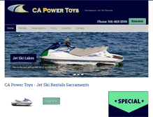 Tablet Screenshot of capowertoys.com